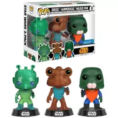 Greedo, HammerHead & Walrius Man - Pop! - Star Wars - Funko - 3 pack