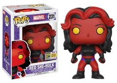 Red She-Hulk - Funko Pop - Marvel - 231 - SDCC 2017 - VAULTED