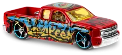 Chevy Silverado - Carrinho - Hot Wheels - 2015 - HW ART CARS