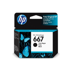 CARTUCHO 667 HP ORIGINAL NEGRO 3YM79AL