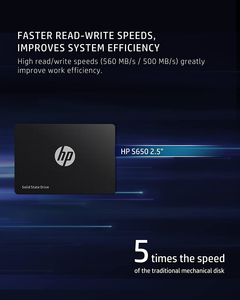 HP S650 Disco duro interno de estado sólido SSD SATA III de 240 GB de 2.5 pulgadas, 6 Gb/s - ST de la Frontera