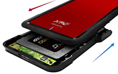 2.5 EXTERNAL HDD/SSD ENCLOSURE EX500 XPG ADATA ROJO - ST de la Frontera