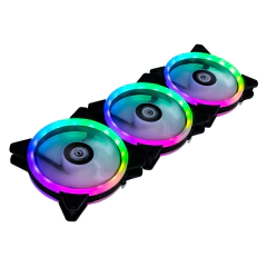 KIT 3 VENTILADORES RGB BALAM RUSH - 120 MM / 30,000 HRS en internet