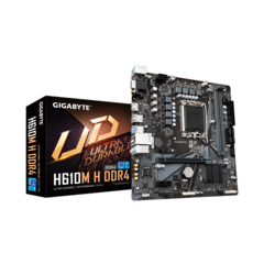 GIGABYTE MICRO ATX H610M H, S-1700 INTEL 12VA GEN