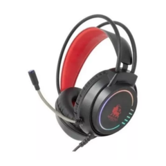AUDÍFONOS GAMER NBHG-KIMERA ROJO HEADPHONES NECNON 3.5M /VC
