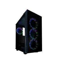 GABINETE GAMER BALAM RUSH ARGUS II GM970 MID TOWER ATX, MICRO ATX Y MINI ITX CRISTAL TEMPLADO USB 3.0 4 VENT