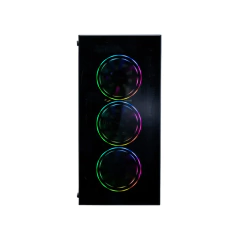 GABINETE GAMER BALAM RUSH ARGUS II GM970 MID TOWER ATX, MICRO ATX Y MINI ITX CRISTAL TEMPLADO USB 3.0 4 VENT - comprar en línea