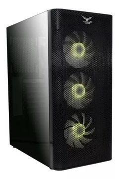 GABINETE NACEB ZED NA-0613 / RGB / ATX / NEGRO / ACRILICO / INCLUYE 3 VENTILADORES RGB - ST de la Frontera