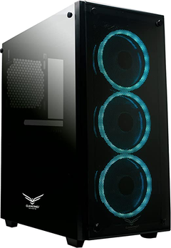 GABINETE GAMING NACEB TECHNOLOGY PLAYER CRYSTAL CASE NA-0603, FULL ATX, NEGRO en internet
