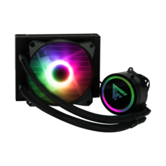 ENFRIAMIENTO LIQUIDO GAME FACTOR LQG500-BK, 120MM, RGB, 150W, 1 FAN 120MM, NEGRO