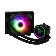 ENFRIAMIENTO LIQUIDO GAME FACTOR LQG500-BK, 120MM, RGB, 150W, 1 FAN 120MM, NEGRO
