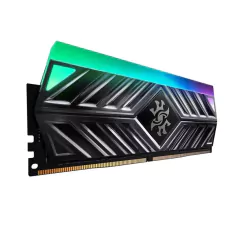 MEMORIA RAM ADATA SPECTRIX D41, 8 GB, DDR4, 3200 MHZ, UDIMM, CON ILUMINACIÓN RGB. DISIPADOR