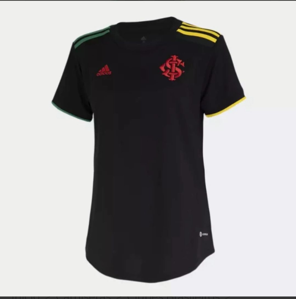 Camisa Internacional II 22/23 Torcedor Adidas Feminina - Branca