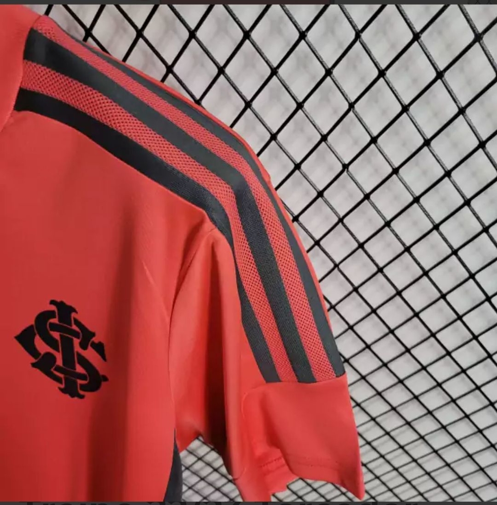 Camisa Internacional I 22/23 Torcedor Adidas Feminina - Vermelho