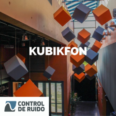 Kubikfon cubos fonoabsorbentes colgando