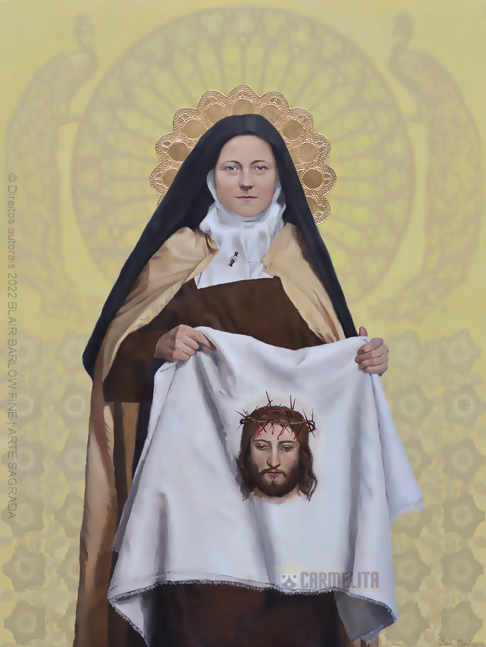 Santa Faustina Kowalska - Terciário Carmelita Ícones