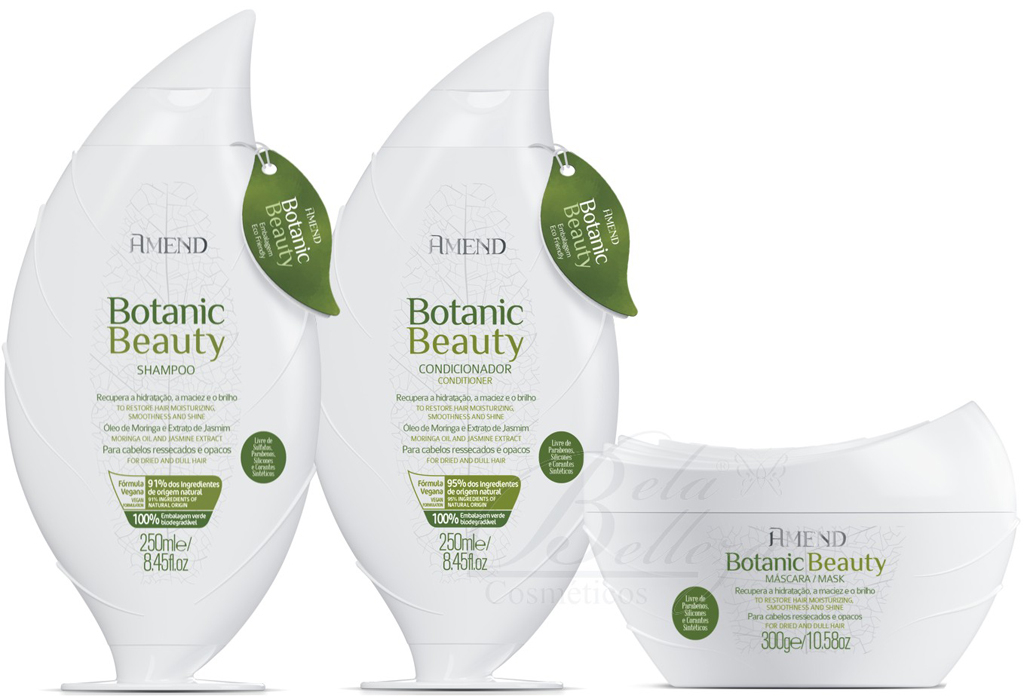 Shampoo Amend Botanic Beauty Moringa & Jasmim