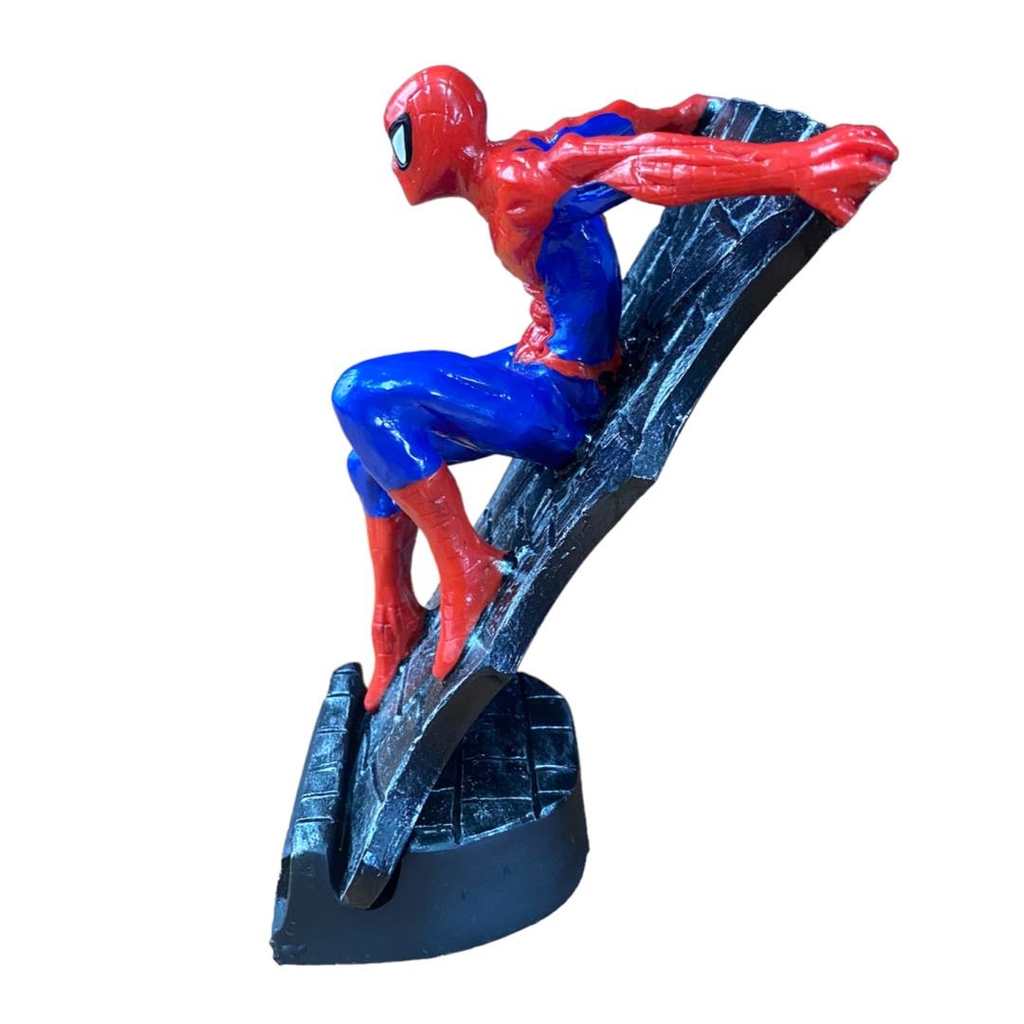 Action Figure Homem Aranha - Boneco Homem Aranha (Resina) - Zaplox  Colecionáveis