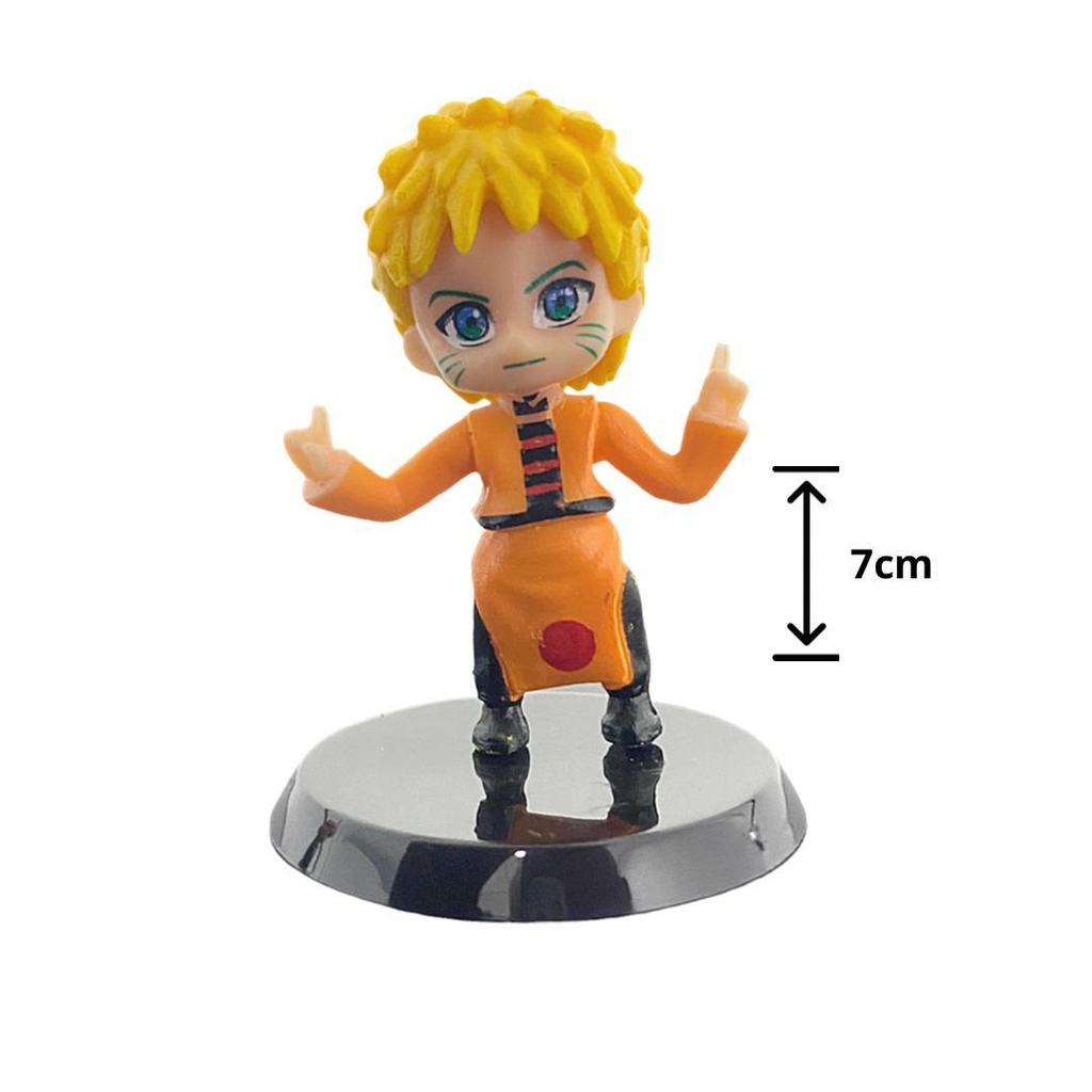 Naruto E Sasuke Action Figure (colecionável) Clássico