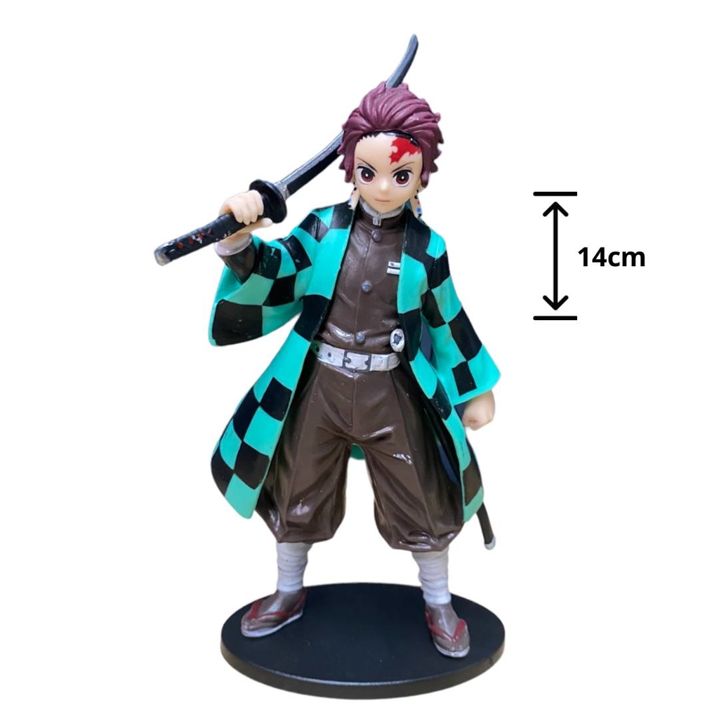 Tanjiro Kamado Demon Slayer Boneco Colecionável em PVC