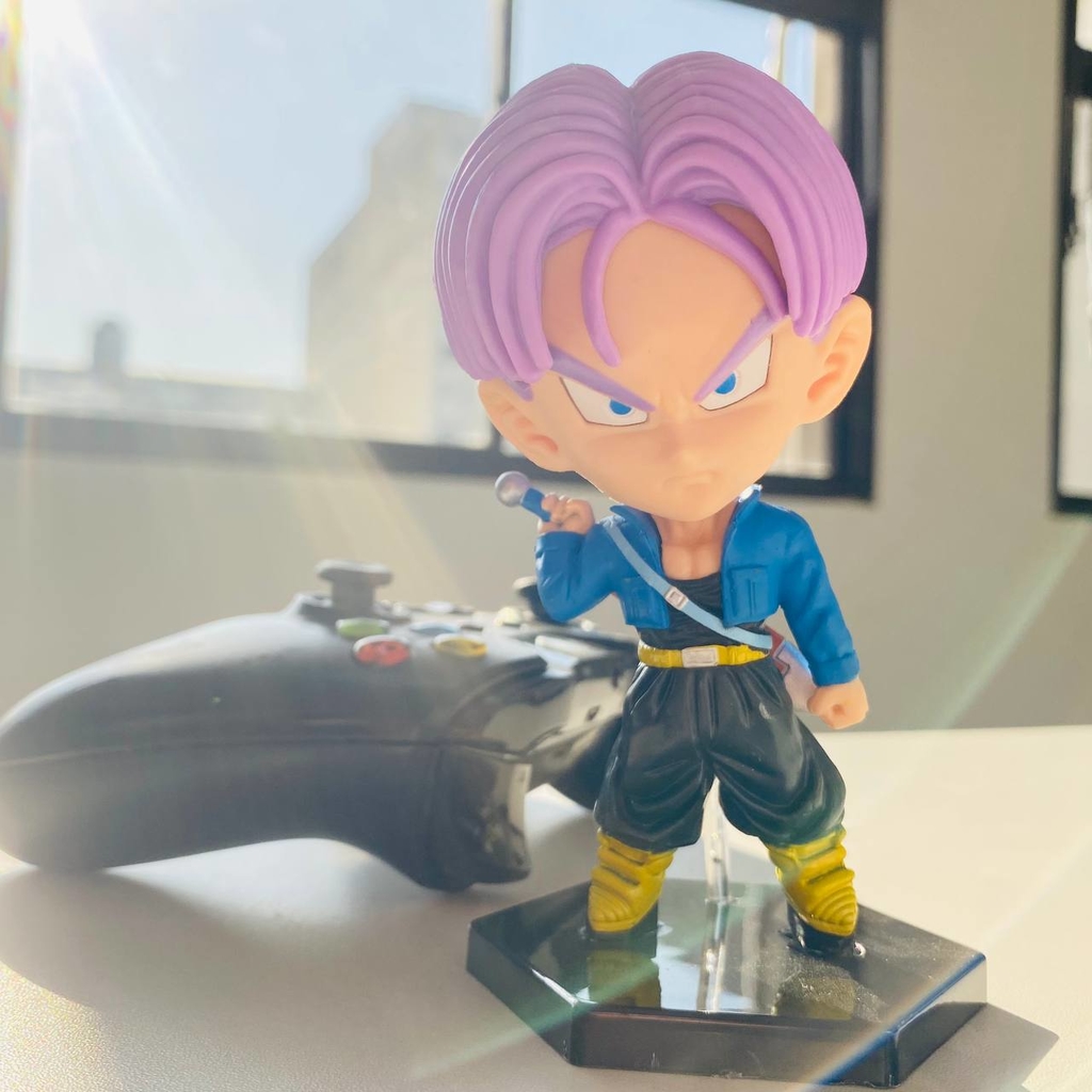 Trunks do Futuro, Action Figure Colecionável, Dragon Ball Z