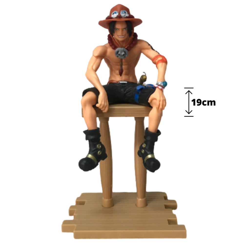 Boneco Bandai Anime Heroes One Piece - Portgas D. Ace