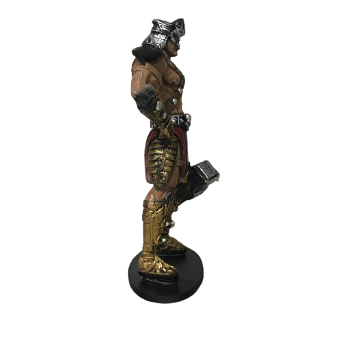 Boneco Action Figure Shao Kahn Resina 20cm Mortal Kombat – Geração Bit Games