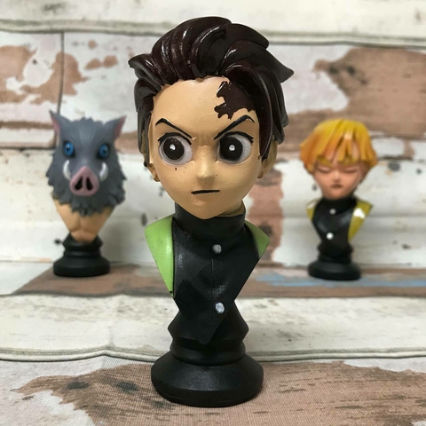 Tanjiro Kamado Demon Slayer Boneco Colecionável em PVC