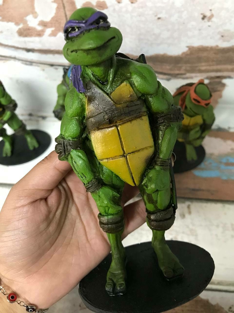 Boneco Tartaruga Ninja Donatello 23 Cm