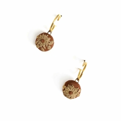 Aretes de barro rojo - 6 en internet