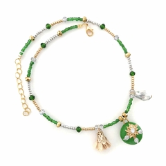 Collar de barro pintado - 3 - comprar en línea
