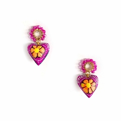 Aretes de corazon - 8