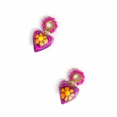 Aretes de corazon - 8 - comprar en línea