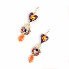 Aretes de corazon - 9 - comprar en línea