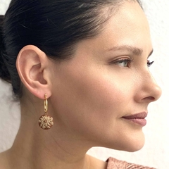 Aretes de barro rojo - 6 - comprar en línea