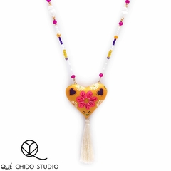 Collar de corazon - 3