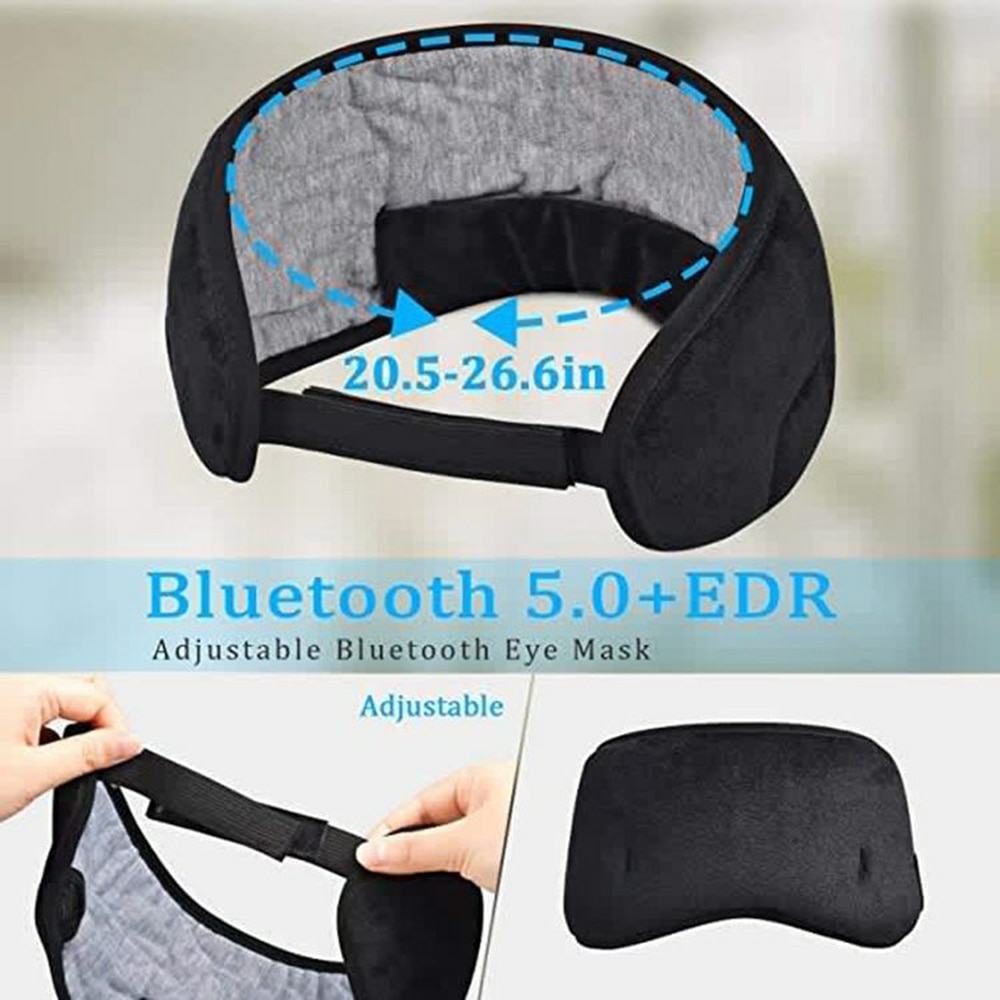 Mascara Bluetooth Musica De Dormir Tapa Olho Fone Ouvido com o Melhor Preço  é no Zoom