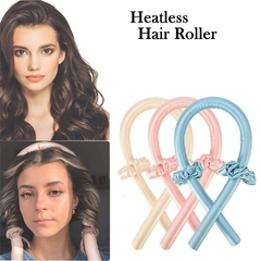 Heatless Curling Rod Headband No Heat Silk Curls Ribbon Hair Rollers Sleeping Soft Headband Lazy Hair Curlers Hair Styling Tools