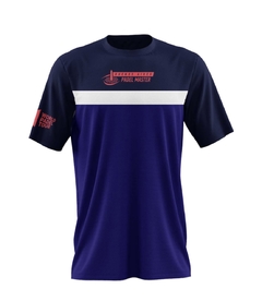 Remera de Juego Deportiva Active Slice Azul Y Blanca