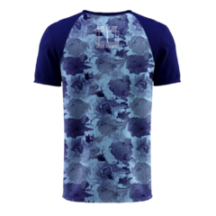 Remera Deportiva Raglan Azul Bs As Padel Master - comprar online