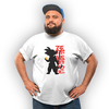 Playera de Goku con báculo y esfera del dragón