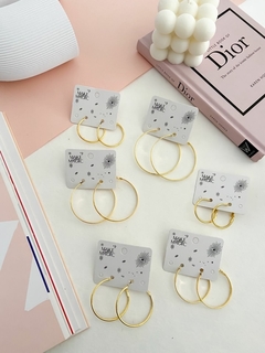 Aros Argolla Dore - Desde 12 uni por - comprar online