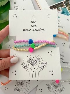Set Pulsera Corazon - Desde 12 uni por - comprar online