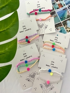 Set Pulsera Corazon - Desde 12 uni por