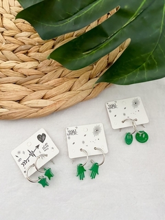 Aro argolla acrílico - Desde 12 uni por - PAW ACCESORIOS MAYORISTA