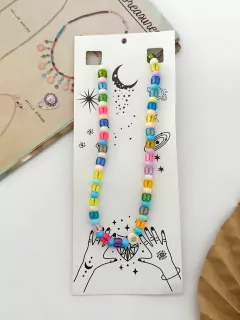 COLLAR RAINBOW FIMO - DESDE 12 UNI POR - PAW ACCESORIOS MAYORISTA