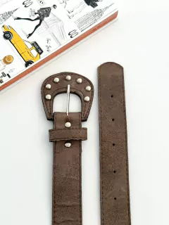 CINTURON HEBILLA TACHA - DESDE 12 UNI POR - PAW ACCESORIOS MAYORISTA