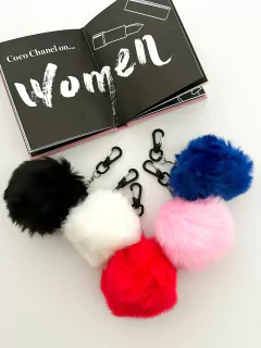 LLAVERO POMPON - DESDE 12 UNI POR