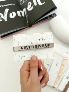 Imagen de PULSERA FRASE CUERINA - DESDE 12 UNI POR