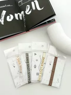 Imagen de PULSERA FRASE CUERINA - DESDE 12 UNI POR